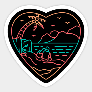 True Love in Nature Sticker